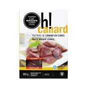 Poitrine de canard en cubes