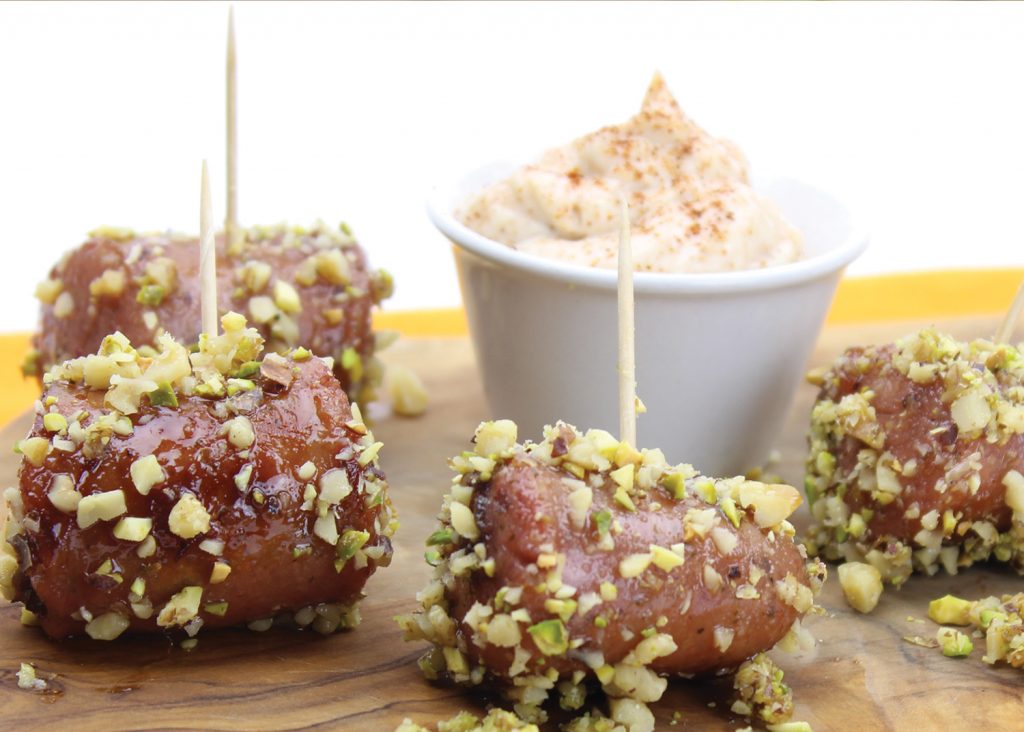 Saucisses de canard style hors-d’œuvre