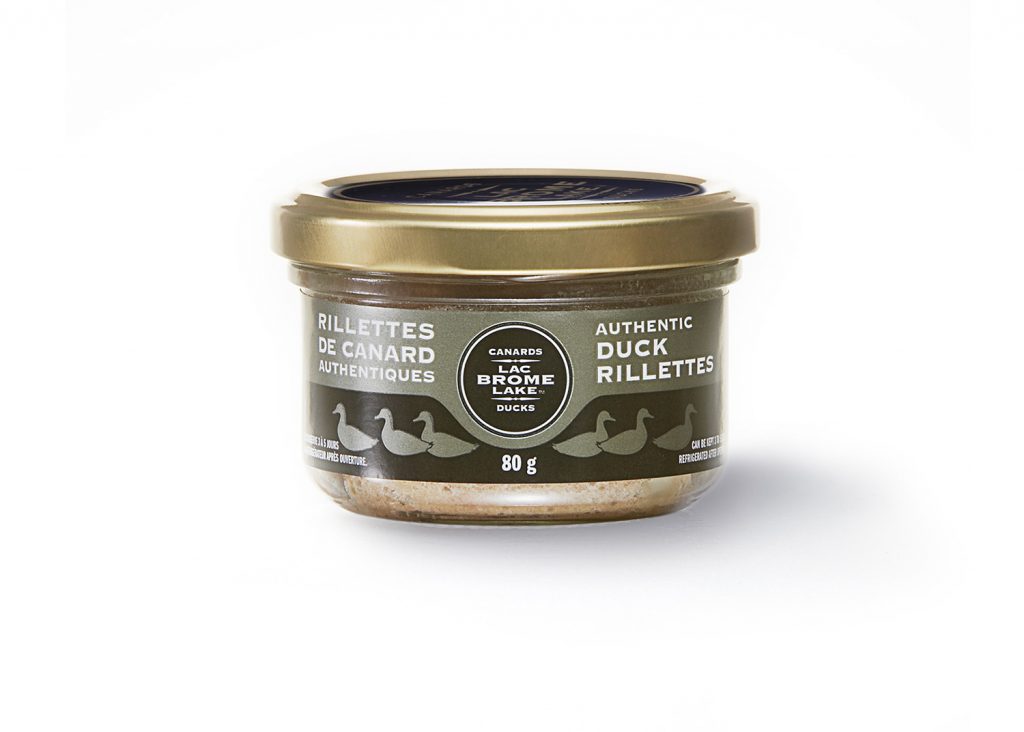 Rillettes de canard authentiques en verrine