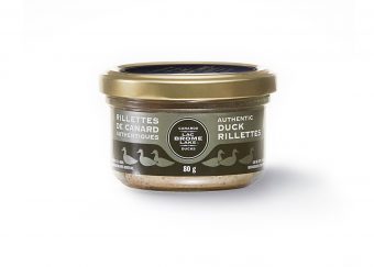 Rillettes de canard authentiques en verrine