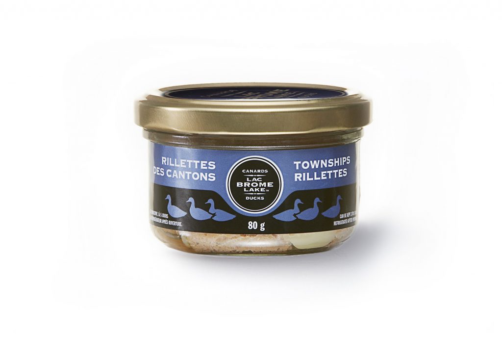 Rillettes des cantons en verrine