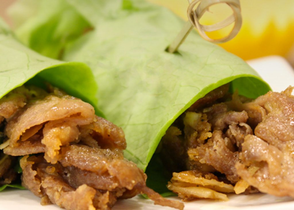 Wok de canard sauté au gingembre et aux amandes