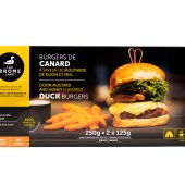 burger de canard moutarde miel