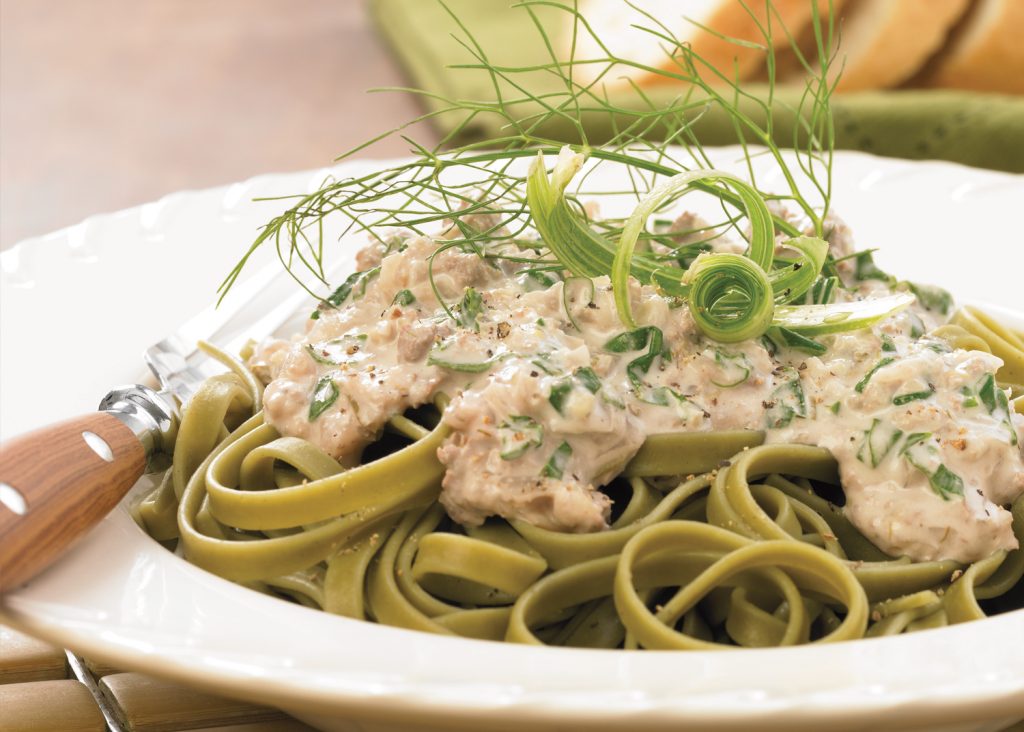 bolognaise crémeuse au canard