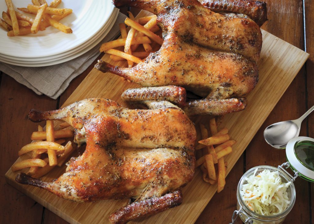 recette de canard en crapaudine