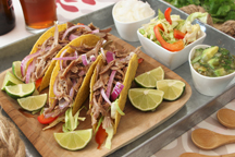 mini tacos de canard