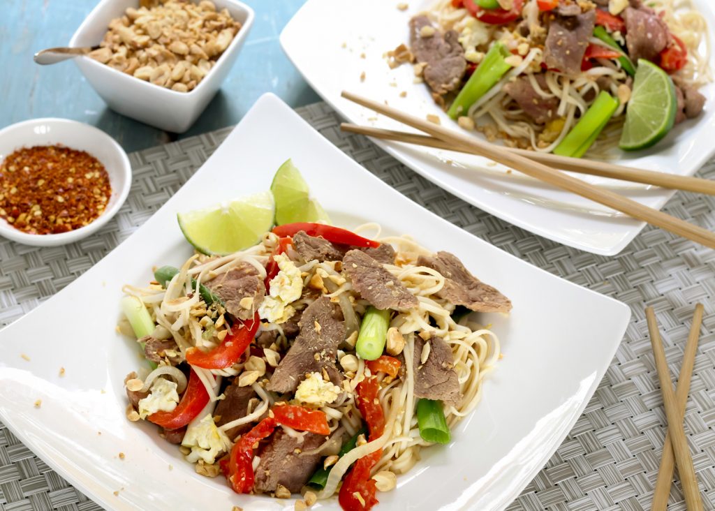 pad thai au canard