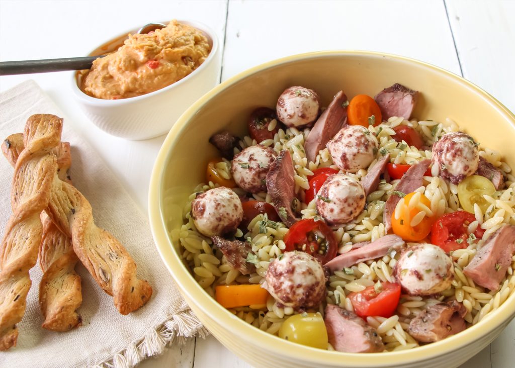 Salade d’orzo et de canard