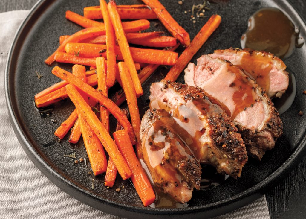 steak de canard frites