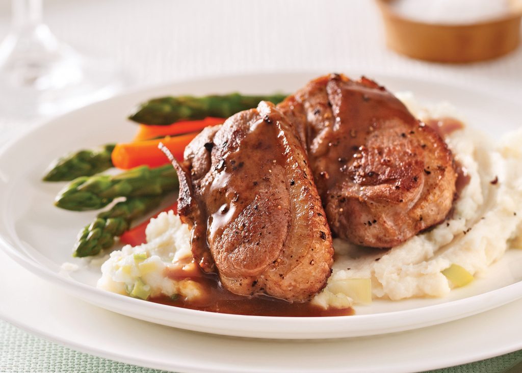 cotelettes de canard