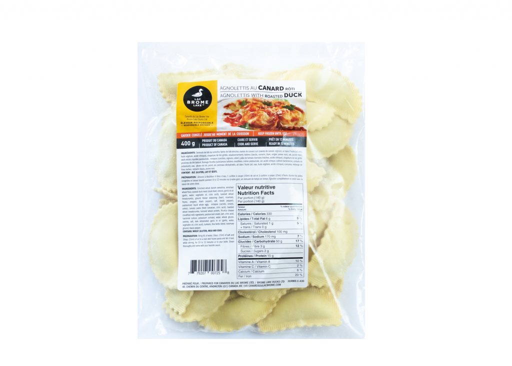 agnolettis au canard