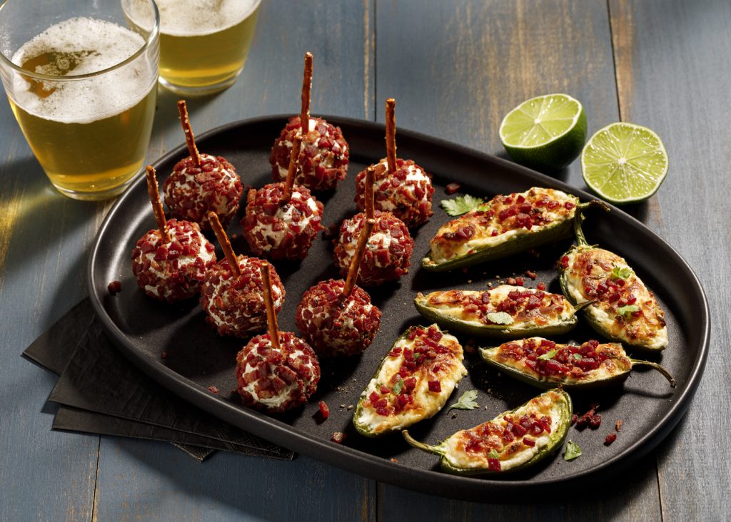 bouchées canard bacon